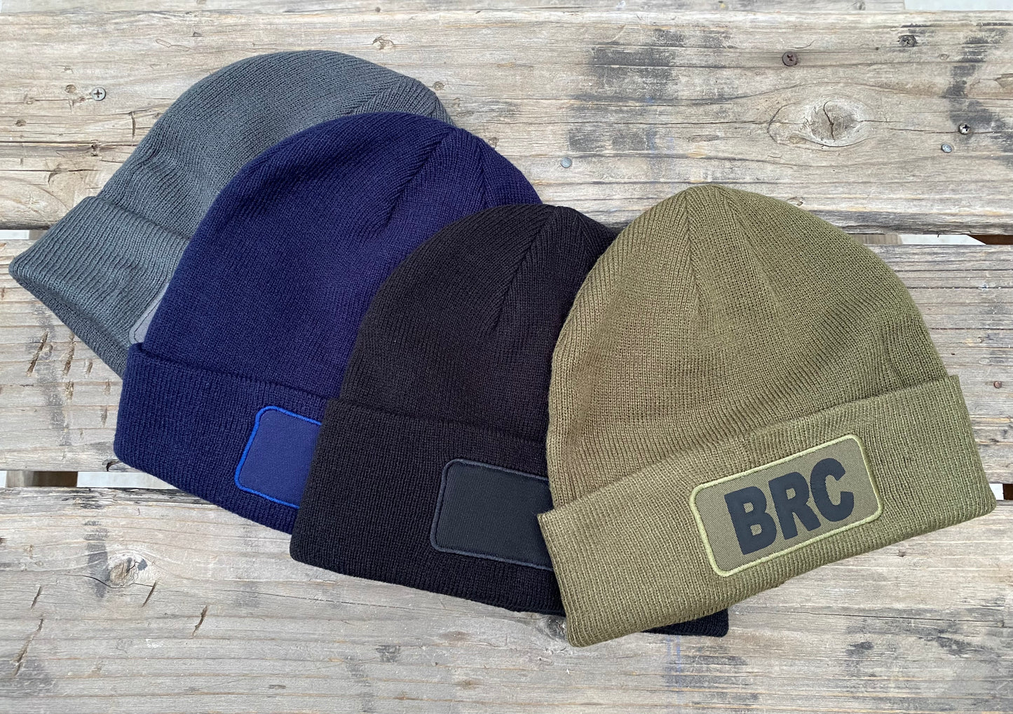 Beanies - gray navy black olive