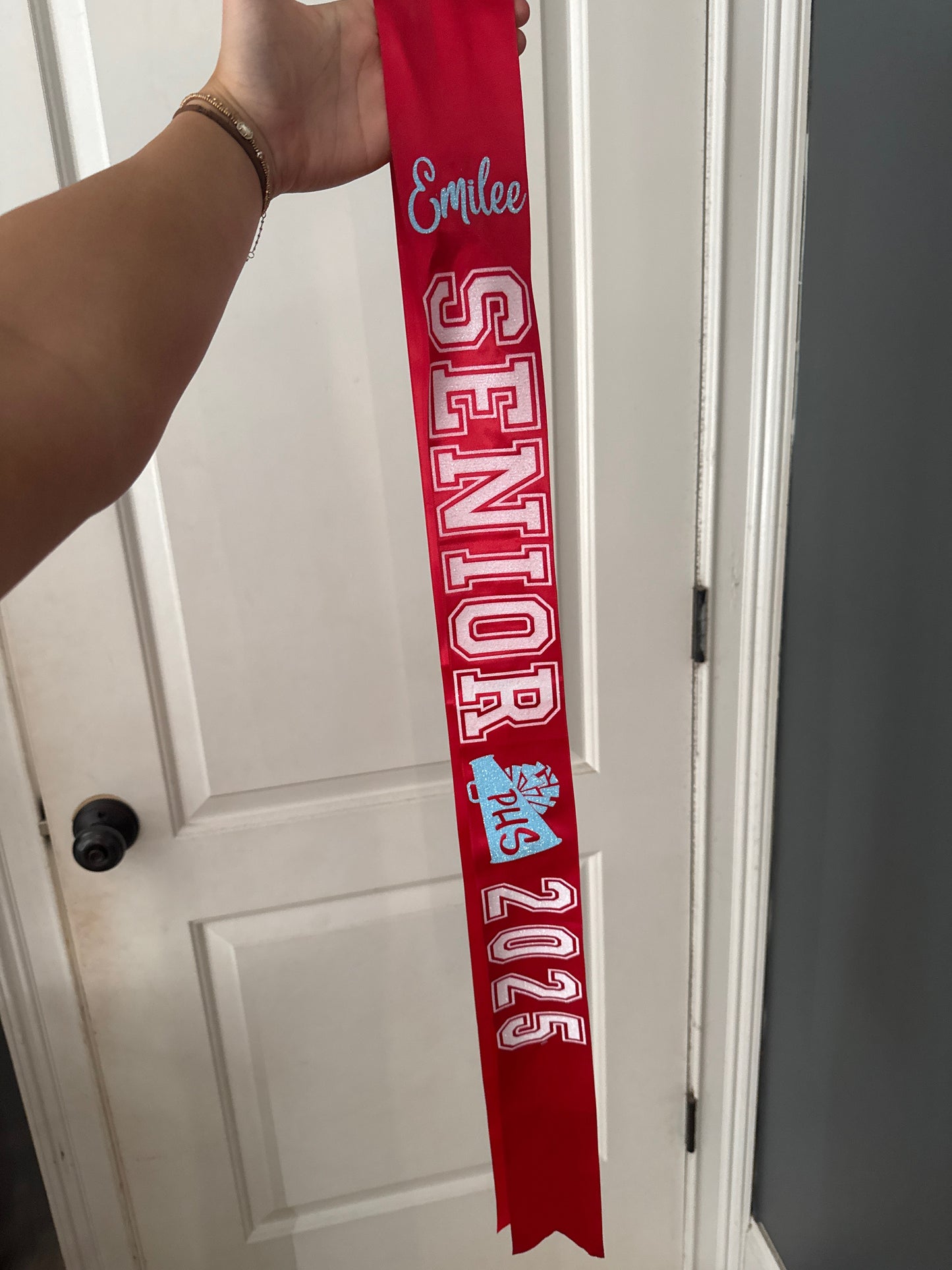 Custom Sash. Senior