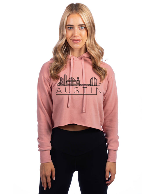 CityScape LS Cropped Hoodie Austin