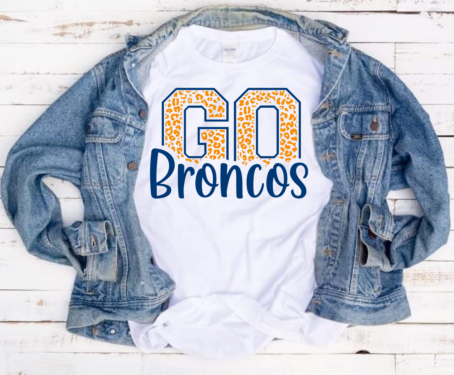 Go Team - Rhinestone Custom Shirt