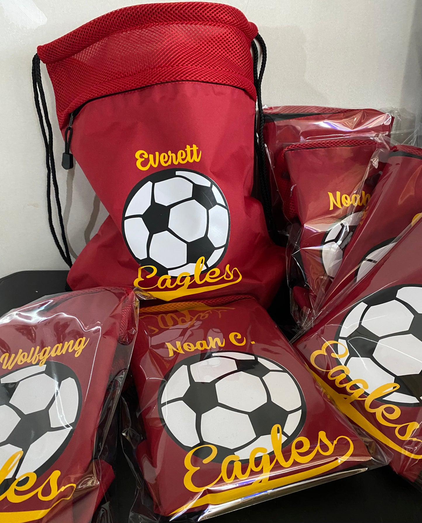 Soccer Cinch Bag Team Bags