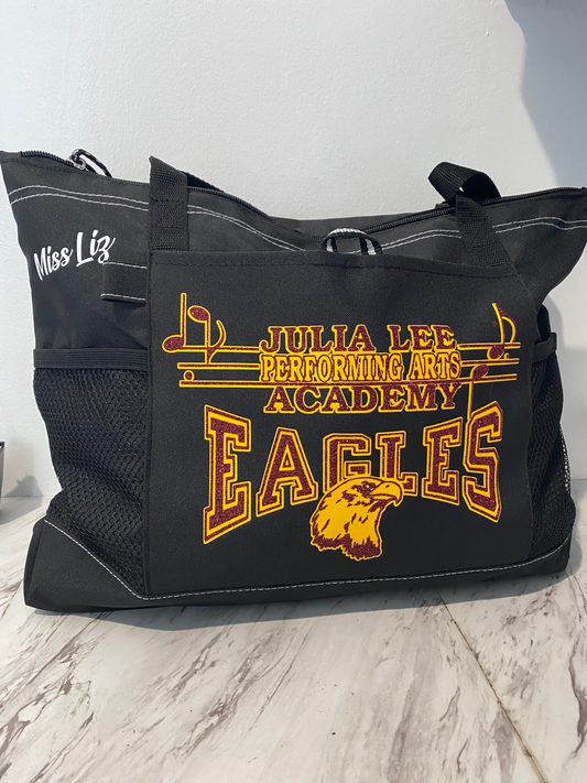JLPAA Zippered Tote Bag