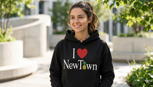 NewTown Sweatshirt Hoody or Crew