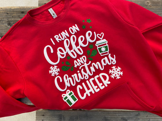 Coffee and Christmas Cheer Sweatshirt