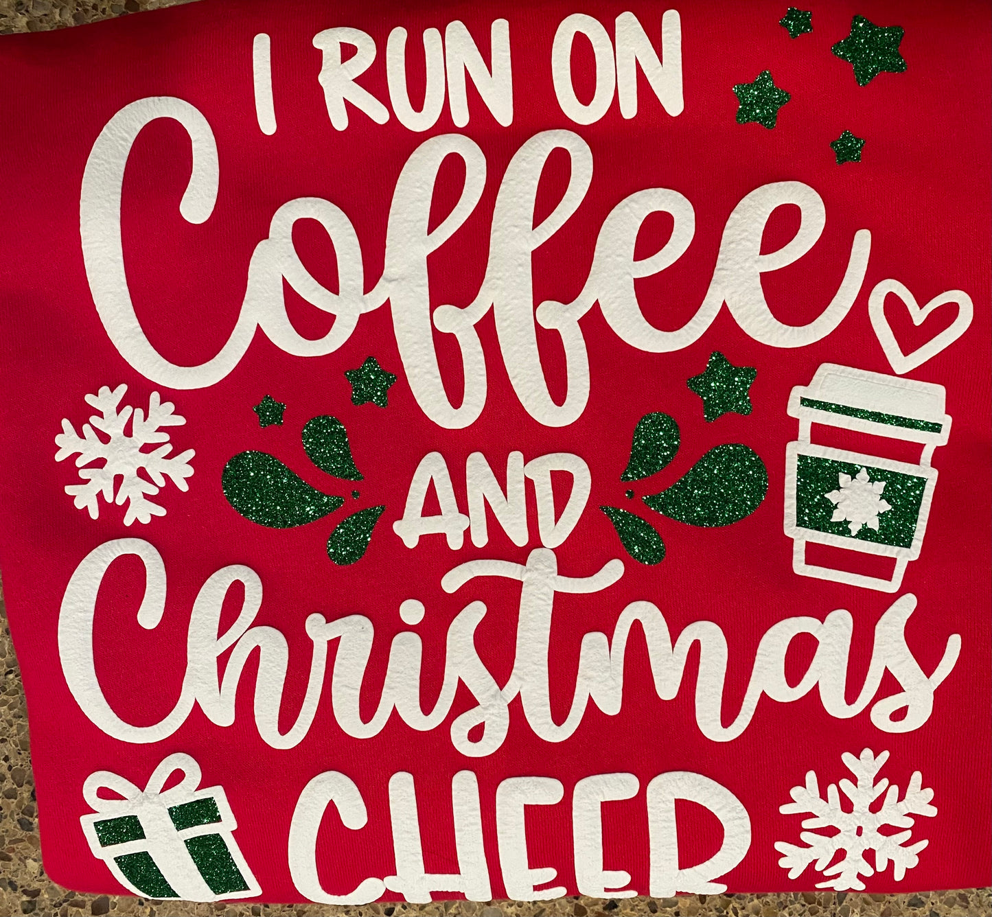 Coffee and Christmas Cheer Sweatshirt