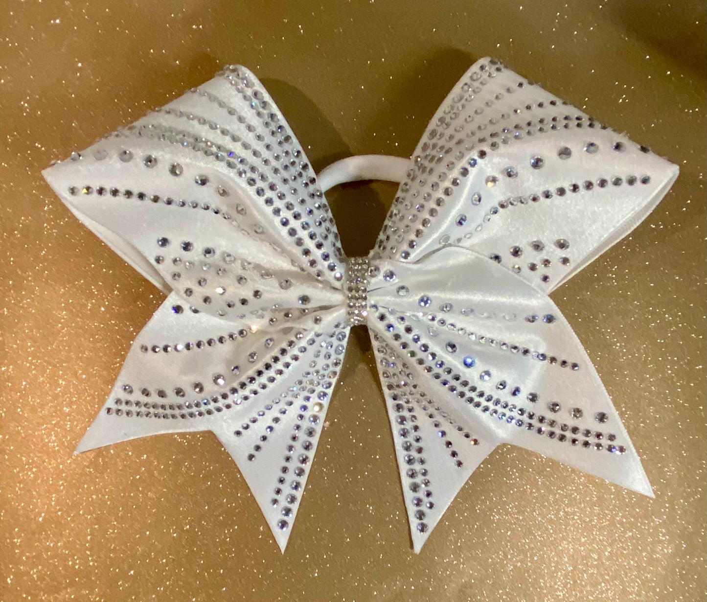 Competition Cheer Bow in Satin or Glitter. Your choice of colors.